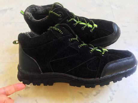 Teplé vysoké botasky s kožušinkou 43/44, 43