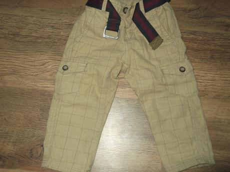 Zateplene nohavice, h&m,80