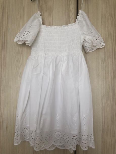 Romantické šaty, h&m,122