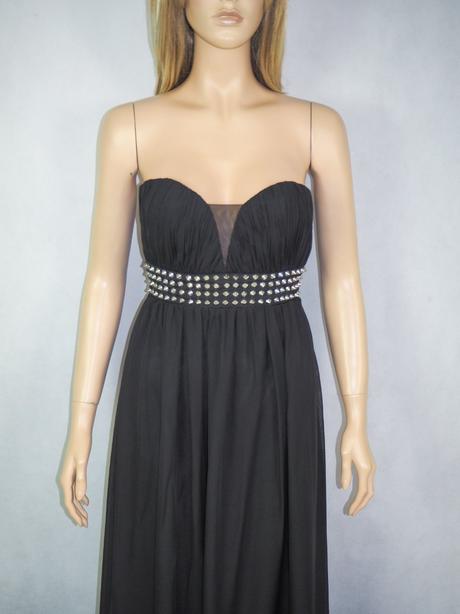 Kvalitné spoločenske šaty nly trend, xs