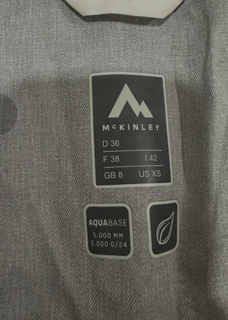 Lyžiarska bunda, mckinley,xs