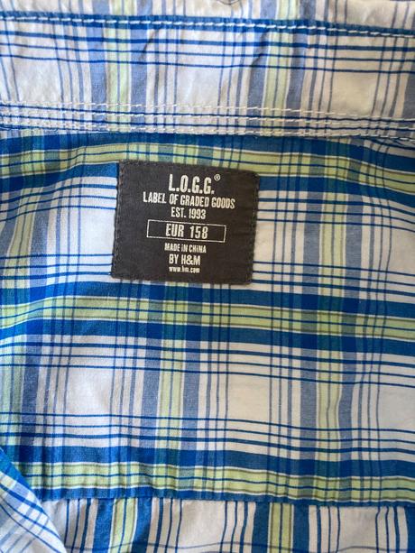 Krásna košeľa, h&m,158