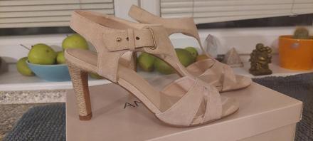 Anna field dámske kožené sandále, 38