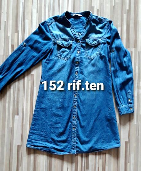 Šaty riflove 152, reserved,152