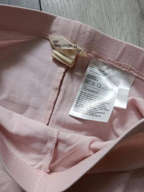 Legíny s krajkou 3/4 h&m -128, h&m,128