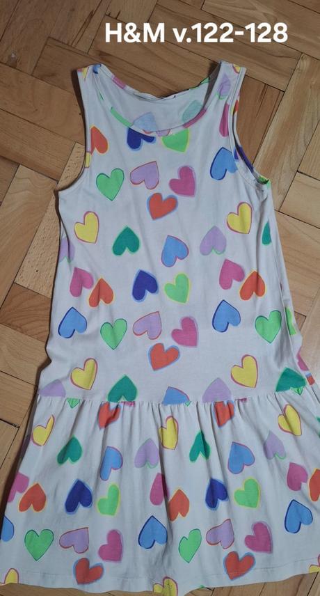H&m šatky v.122-128, h&m,128