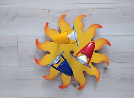 Detský stropný luster slniečko,