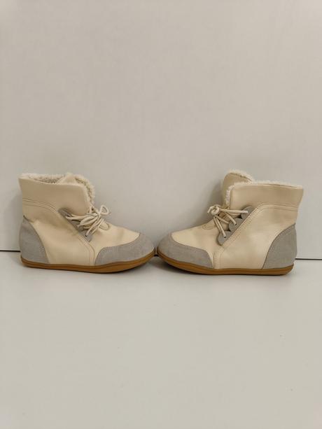 Krémové zimné topánky v.32, 32