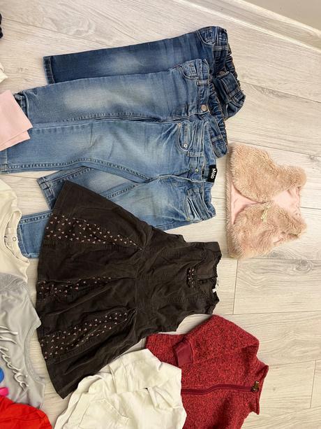 Balík oblečenia dievča 80-86, 86–98