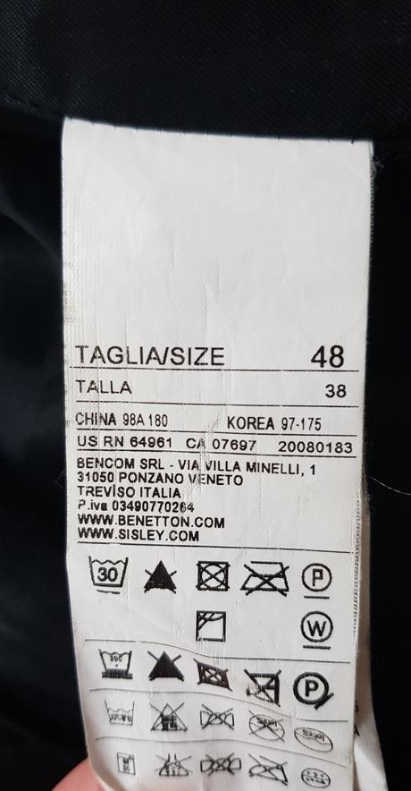 Prechodná bunda zn.benetton č.38_40, benetton,38