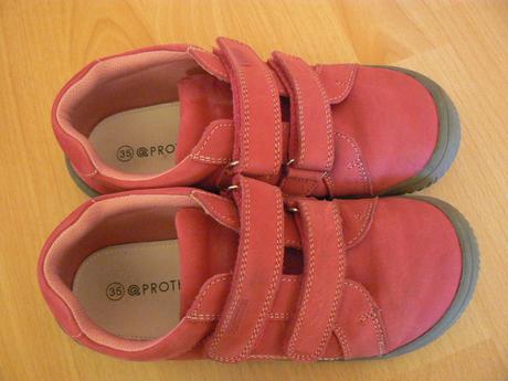 Dievčenské poltopánky protetika barefoot, protetika,35