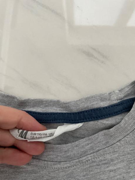Trička 2ks, h&m,116