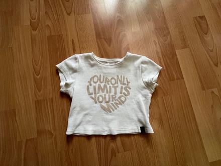 Dievčenský crop top, 128