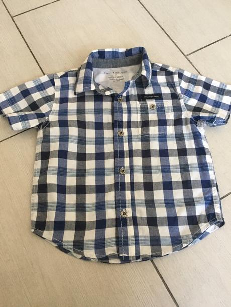 Calvin klein chlapčenská košeľa, calvin klein,92