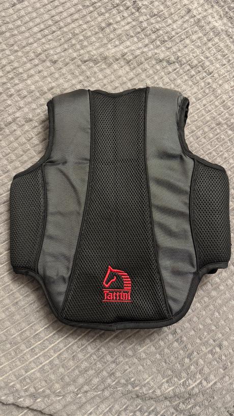 Detská jazdecká vesta tattini so zipsom, tattini