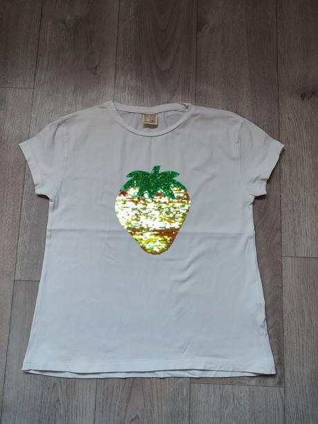 Tričko s jahôdkou, zara,140