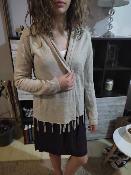 Cardigan so strapcami, s