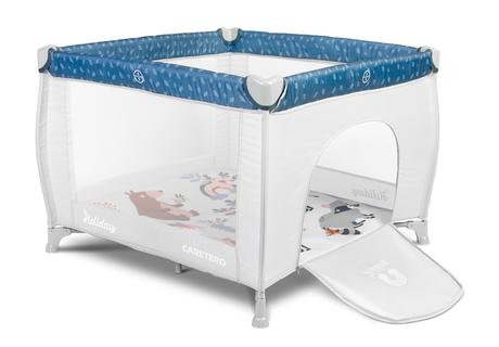 Caretero ohrádka holiday šedá, šírka (cm): 100,dĺžka (cm): 100