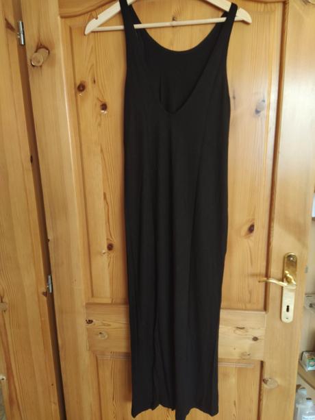 Čierne dlhé šaty., monak,xs
