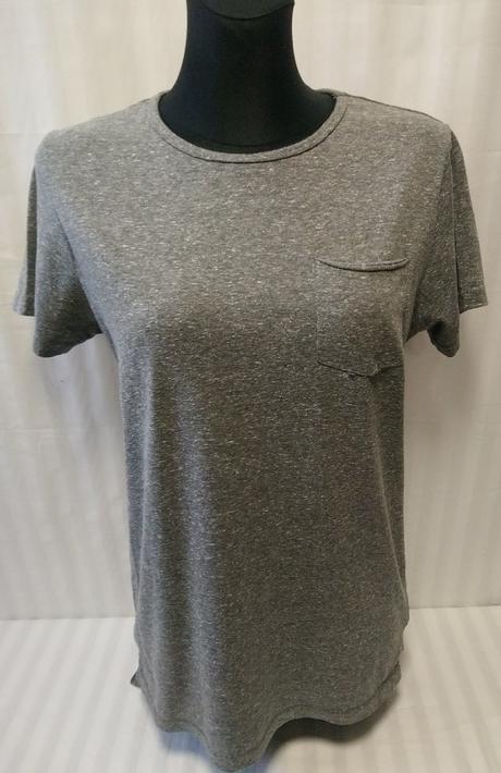 Dievčenský sivý predĺžený top, next, next,164