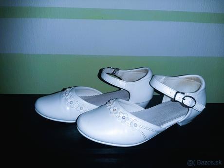 Balerínky - biele, 34