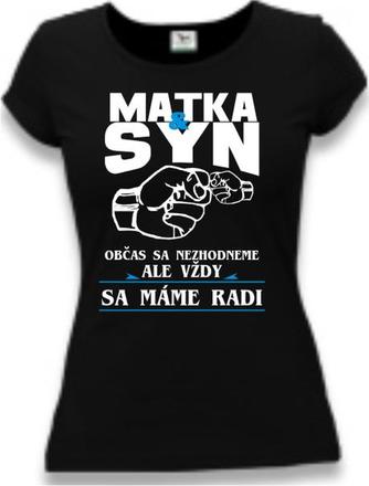 Dámske tričko - matka a syn..., l / m / s / xl / xxl