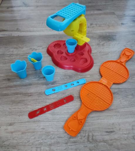 Play doh vyroba zmrzliny,