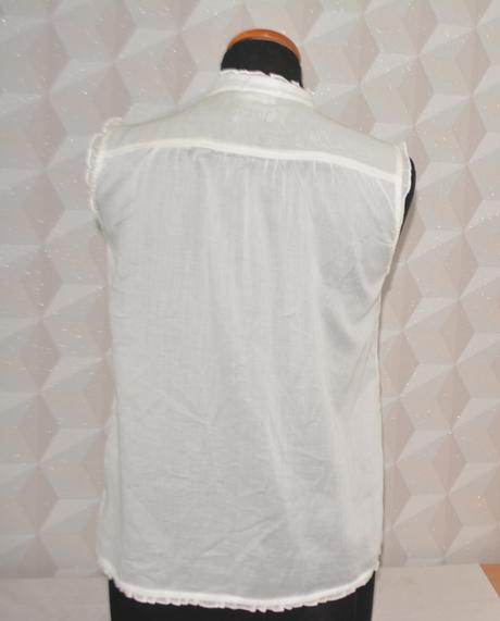 Gant, biela bavlnená blúzka veľ.38, gant,38