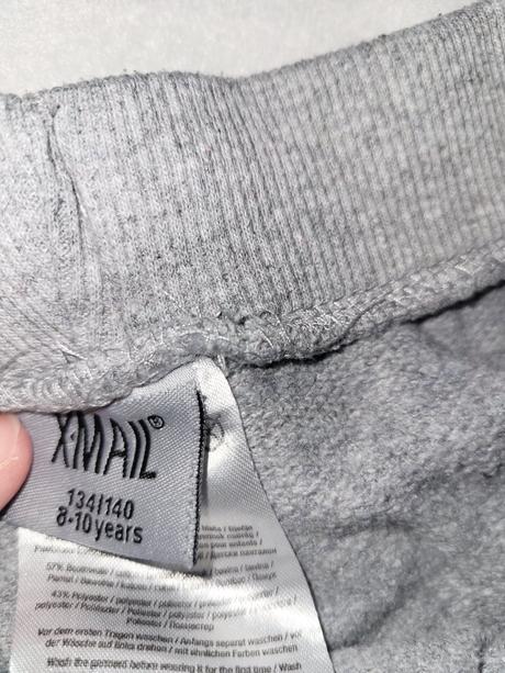 Sivé tepláky 134/140, kik,134