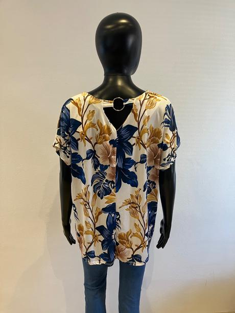 Dámska kvetovaná blúzka (uni), l / m / s