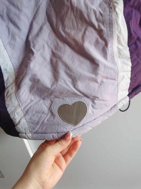 Dopodopo girls fialová zimná bunda, dopodopo,116