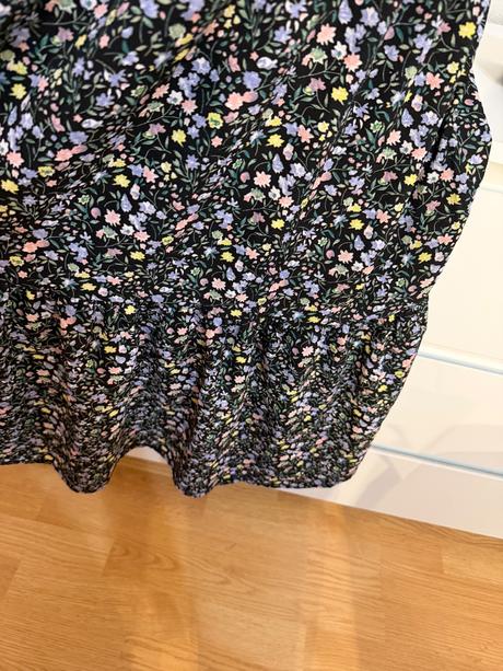 Kvetinové midi šaty jacqueline de yong elegantné, 40