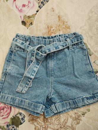 Dievčenské riflové kraťasy, 134