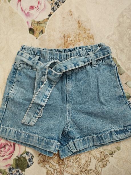 Dievčenské riflové kraťasy, 134