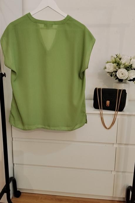 Luxusný zelený top lawrence grey new york, 38 / 40 / l / m