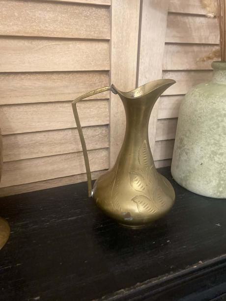 Mosadzná váza 15 cm, 