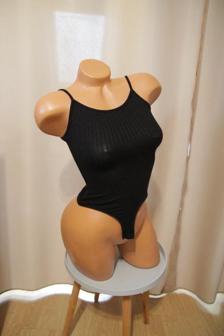 Čierny body top, xs, xs