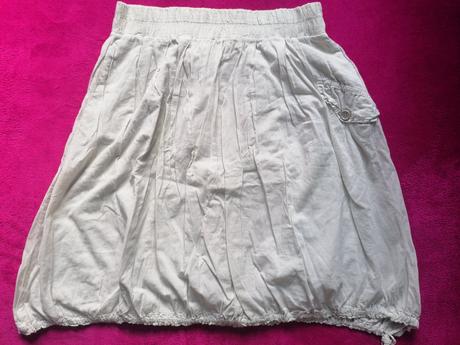 Vzdušná bavlnená sukňa na leto l/xl, l
