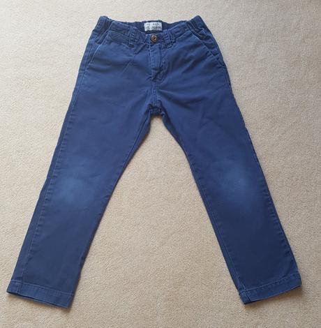 Tmavomodré nohavice zara, zara,110