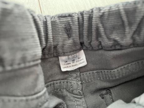 Menčestrové nohavice, f&f,98