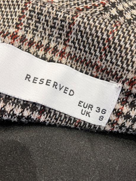 Dámske vzorované sako reserved  (36), reserved,s