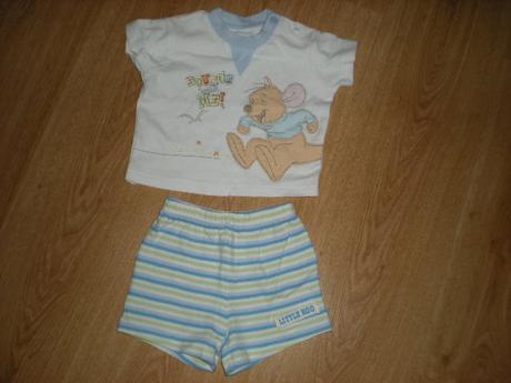 Tricko a kratke nohavive, disney, vel 62, disney,62
