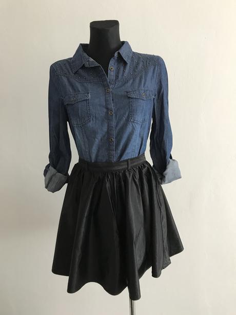 Riflová košeľa yessica, yessica,36