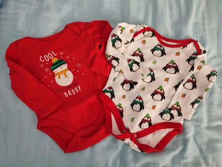 2x vianočné body f&f 6-9 mes, 74