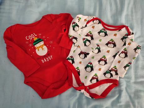 2x vianočné body f&f 6-9 mes, 74