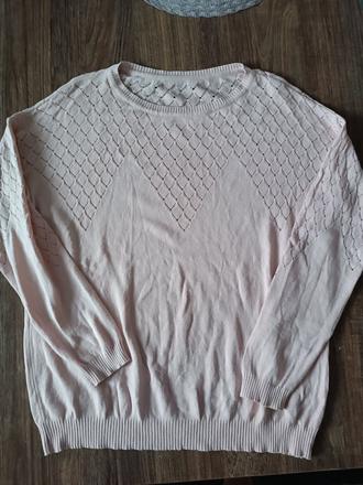 Pudrovy pulóver, xl