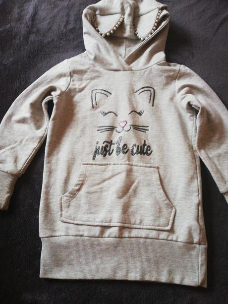 Predlzena mikina s uškami, dopodopo,104