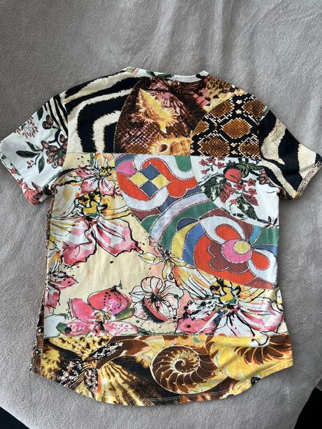 Roberto cavalli tričko vel. xl, l