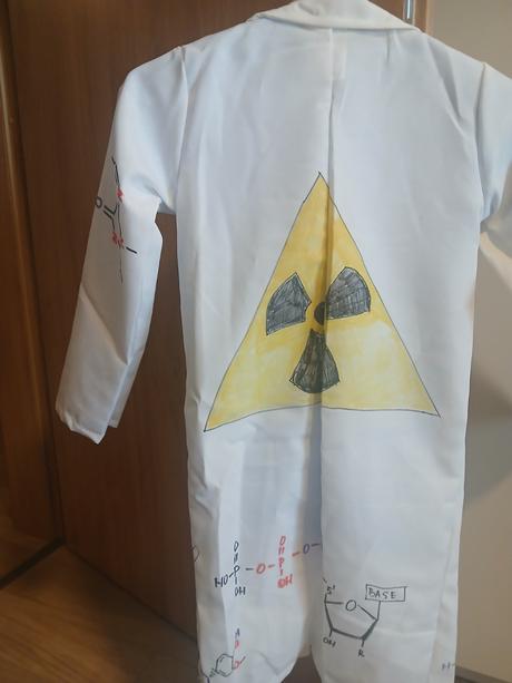 Karnevalové kostým vedec, 