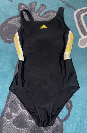 Plavky adidas čiernožlté v.122/128..od 7 rokov, adidas,128